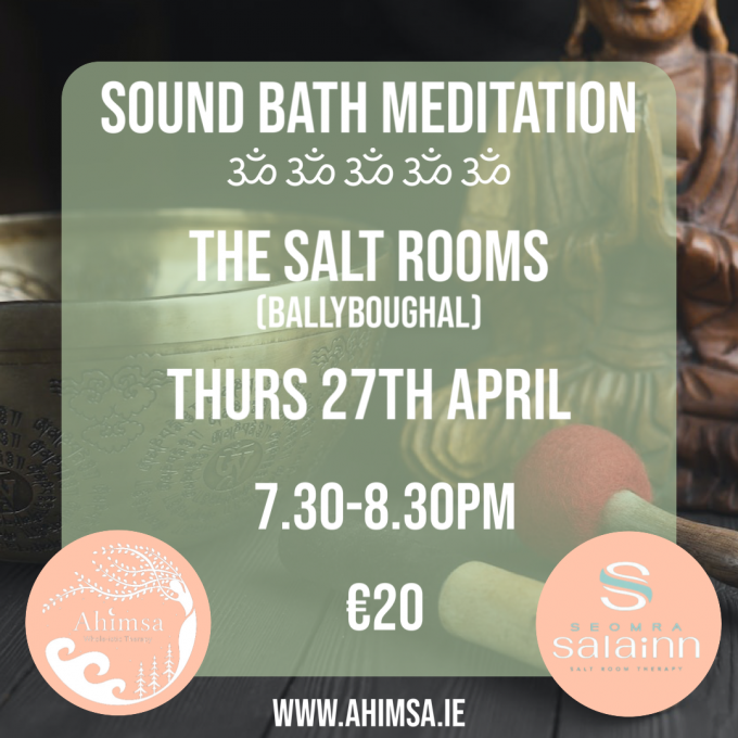 Sound Bath Meditation April 27th 2023